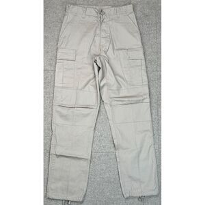 No-Comply‎ Men's Skate Shop Beige Skateboarding Cargo Pants Size Small Regular